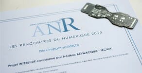 Le projet Interlude (MO) a reçu le prix "Impact sociétale" aux "Rencontres du Numérique 2013" par l’ANR.
